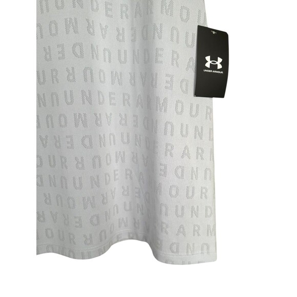 Under Armour Women's UA Velocity Wordmark Jacquard Tank Plus Size 3X Halo Gray - Picture 6 of 11